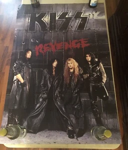KISS Revenge 1992 PROMO-Poster MEGA SELTEN IN DER NÄHE NEUWERTIG SCHARF - Bild 1 von 1