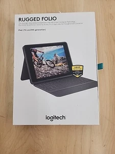 Logitech Rugged Folio for 7th And 8th Generation iPad - Graphite - Picture 1 of 3