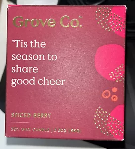 Grove Co. Sparks of Joy Holiday Soy Wax Candle - Spiced Berry - 5.5 oz. - Picture 1 of 1
