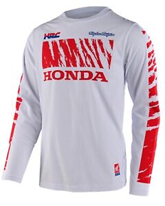 Troy Lee Designs Honda CR 250 Mens Long Sleeve T-Shirt White