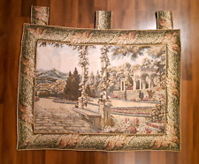 Vintage French Tapestry Antique tapestry  wall hanging  Home decor 44X34 inches