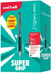 uni-ball Gel-Tintenroller SIGNO 207, VALUE PACK, schwarz - Bild 1 von 1