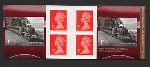 GB 2013 KLASSISCHE LOKOMOTIVEN BRIEFMARKENHEFTCHEN NR. 3 (NORDIRLAND) - Bild 1 von 1
