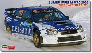 Hasegawa 1/24 Subaru Impreza WRC 2005 “2006 Swedish Rally" Plastic Model 20 - Picture 1 of 3