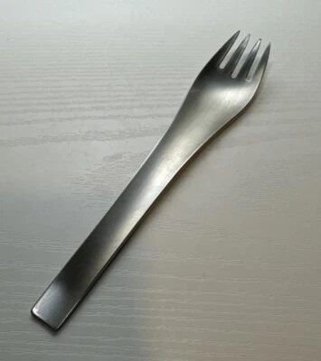 Vintage Georg Jensen Blue Shark Dinner Fork Stainless Steel EUC 6 3/4” - Image 1 of 4