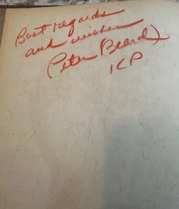 Signiert Peter Beard Ende des Spiels Das letzte Wort aus dem Paradies 1977 Vintage - Bild 1 von 15