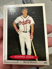 1991 Classic Best  268 Chipper Jones  Macon Braves