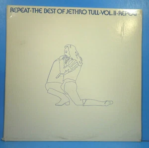 REPEAT THE BEST OF JETHRO TULL VOL II LP 1976 RE '80 GREAT CONDITION! VG++/VG+!! - Picture 1 of 6