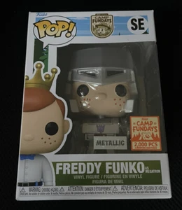 Funko Pop Freddy As Megatron Metallic LE 2000 Fundays Box Of fun Transformers - Picture 1 of 6