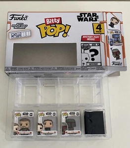 Funko Bitty Pop Star Wars Mandalorian Cobb Vanth Fennec Shand Boba Fett Misterio - Imagen 1 de 8