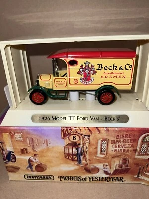 YGB02 1926 Model TT Ford Van Beck’s Matchbox Collectibles Yesteryear Dinky - Bild 1 von 2