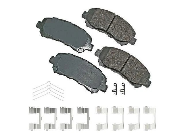 Juego de pastillas de freno delanteras para Nissan Sentra 2007-2012 2008 2009 2010 2011 DV689PF Foto 1 de 1