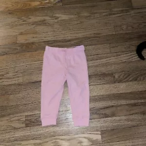 Carter's Fleece Pants - Baby Girl Warm Pink Winter 18 Months NWT - Picture 1 of 4