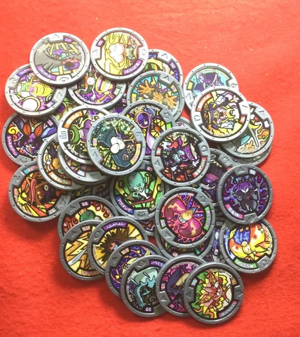 YoKai Yo-Kai Watch Medals Silver Series 1 2 3 4 Choose from All 100 Japanese Ver Cover