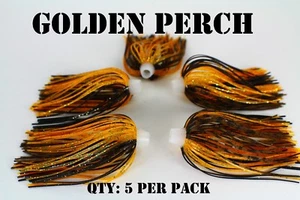 FALDAS PRO-TIE Bajo, cebo giratorio, cebo de pesca Chatterbait falda señuelo. Cantidad: 5 por paquete - Imagen 1 de 4
