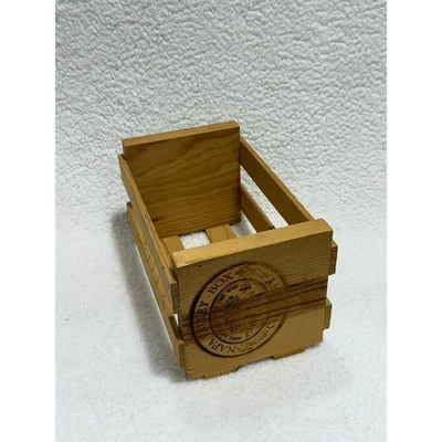 Napa Valley Box Company Wooden Crate Rustic Country Decor Storage Holder - Image 1 of 4