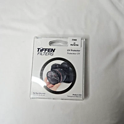 Tiffen 77mm UV Protector Filter – Used, Excellent Condition, Lens Protection - Image 1 of 4