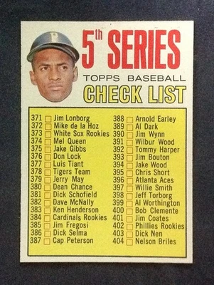1967 Topps Pick a Card Complete your Set EX-NM-MT Set Break #326-533   9/2025 - Image 1 of 2