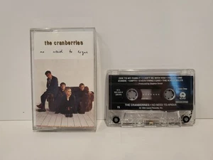 The Cranberries No Need To Argue Cassette 1994 Alternative Rock Dream Pop - Picture 1 of 8