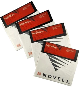 Novell NetWare Client API for C Version 0.30a 5.25" Floppy Disks 4x Disks - Afbeelding 1 van 11