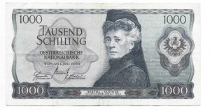 Austria 1000 Schilling 1966 Fine - Picture 1 of 2