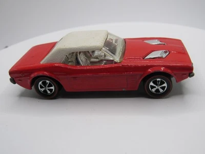 Matchbox Superfast Dodge Challenger - rojo con interior cromado añadir líneas rojas HW Foto 1 de 4