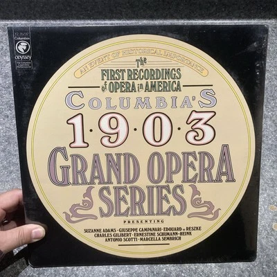 Columbia's 1903 Grand Opera Series First Recordings In America Record NEW SEALED - Image 1 of 4