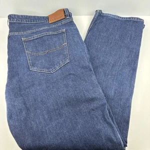 RM Williams Denim Jeans Men's Size W46 L34 Dark Blue TJ275DX Zip Fly - Picture 1 of 11