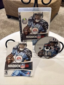 Madden NFL 08 (Sony PlayStation 3, 2007) PS3 CIB! Mit Handbuch! Funktioniert! Lustiges Spiel! - Bild 1 von 8