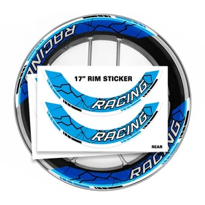 Aqua S28W 17 inch Inner Rim Wheel Stickers For Versys 050 17 18 19 20 21 22 23 - Picture 1 of 12