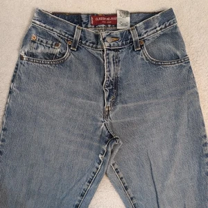 Vintage Levi's 550 Jeans Womens 6 26"x28" Blue Denim Relaxed Tapered Distressed - Picture 1 of 7