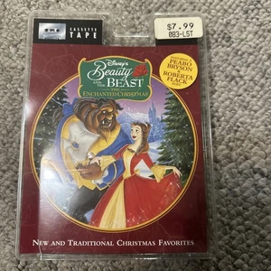 Disney Records Beauty And The Beast The Enchanted Christmas Cassette Tape NEW! - Picture 1 of 3