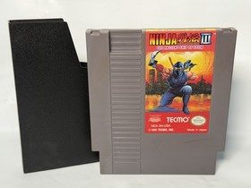 Ninja Gaiden III The Ancient Ship of Doom Nintendo NES AUTHENTIC Tested Working