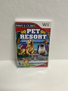 Paws & Claws Pet Resort Nintendo Wii Clean And Complete CIB Manuals Tested Great - Picture 1 of 7