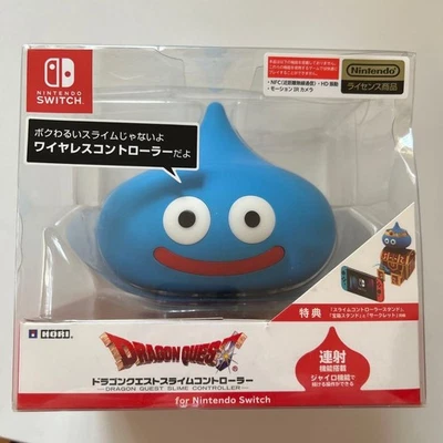 Dragon Quest Slime Controller for Nintendo Switch blue game hobby wireless 2010 - Image 1 of 4