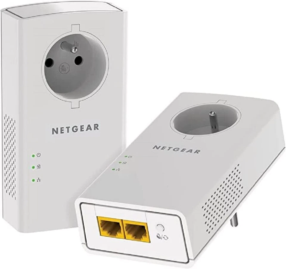 Netgear Powerline WiFi SET WiFi PLP2000 & PLW1000v2  2.4/5 GHz bis zu 500 m2 - Bild 1 von 4