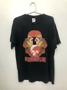 DAMAGEPLAN (Pantera) 2004 Rockabilly Vintage Tee Shirt L Pre Owned Thrash Metal - Picture 1 of 5
