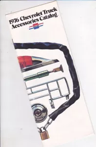 1976 CHEVROLET TRUCK ACCESSORIES US Brochure PICKUP BLAZER MEDIUM HEAVY DUTY etc - Picture 1 of 3