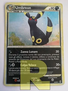 Umbreon ® Legends Calling 22/95 ® Rare Holo Foil ® Pokemon ® Italian ® Good - Picture 1 of 2