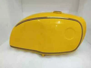 BMW R100 RT RS R90 R80 R75 Gelb lackierter Stahl Kraftstoff Benzintank Mit Kappe - Bild 1 von 3