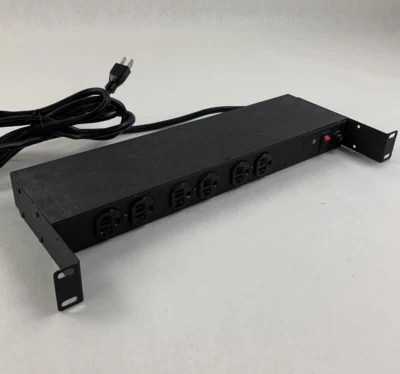 Geist BRF060-10-FM  12A-125VAC 50/60Hz Power Strip Tested - Image 1 of 4