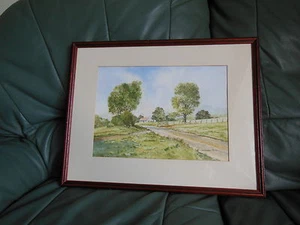 AQUARELL LANDSCHAFT von RICHARD PURR - Bild 1 von 6