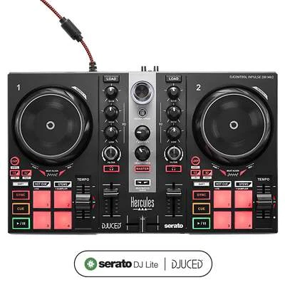 Hercules DJControl Inpulse 200 MK2 2-Channel DJ Controller - Image 1 of 4