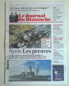 LE DI DI DI DI DOMANIQUE N°3477 of 01/09/2013 - Syria: the evidence (chemical weapon) - Picture 1 of 12