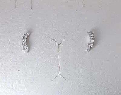 Orecchini Donna Lotus Silver LP3773-4/1 In Argento Con Zirconi - Immagine 1 di 3