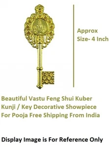 1 x Beautiful Vastu Feng Shui Kuber Kunji / Key Decorative Showpiece For Pooja - Picture 1 of 2