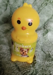 Easter Basket Filler Chick With 25ct. Dog Puffy Stickers Ages 3+ - Picture 1 of 6