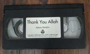 Thank You ALLAH (VHS 1994) Adams World 6 ENGLISH Kids Educational Islam Vintage! - Picture 1 of 9