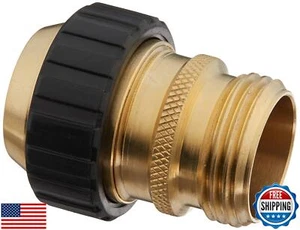 Orbit 58369 Lawn and Garden 5/8-Inch Male Brass Heavy-Duty Hose Mender - Picture 1 of 3