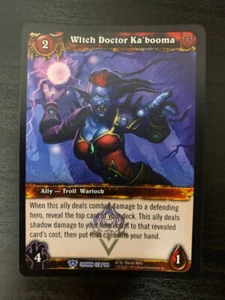 World of Warcraft WoW TCG Promo - Foil Witch - Picture 1 of 1